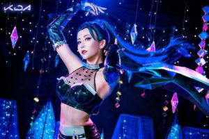 Asian kai'sa cosplay