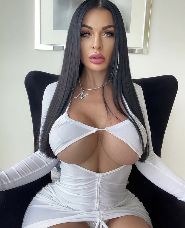 All white