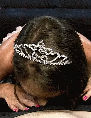 Prom queen throated