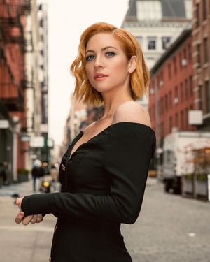 Brittany Snow Black Dress