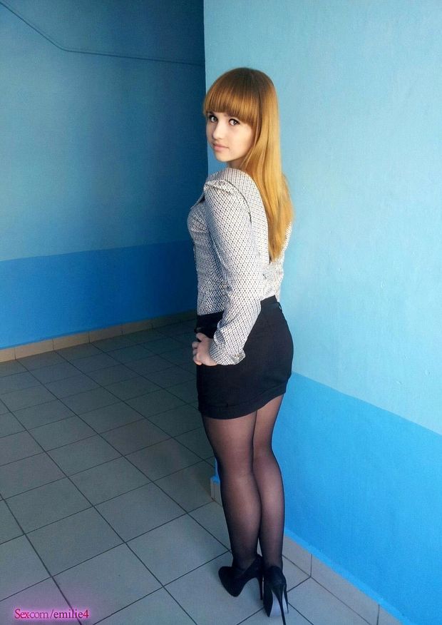 pantyhose and stiletto