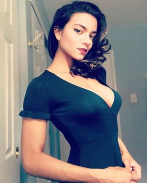 Lauren LaVera sexy dress