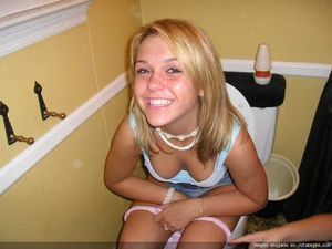 Her little panties around her sexy thighs