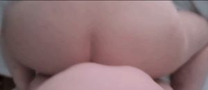 Face down, thick BBW ass up, sexy motion