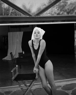 Gal Gadot One Piece Swimsuit B & W II