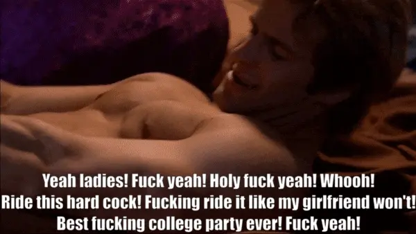 Hot Boyfriend Cheats On Girlfriend at College Party with a Pair of Sluts Part 2