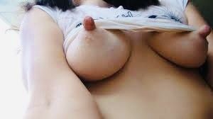 Long hard nipples
