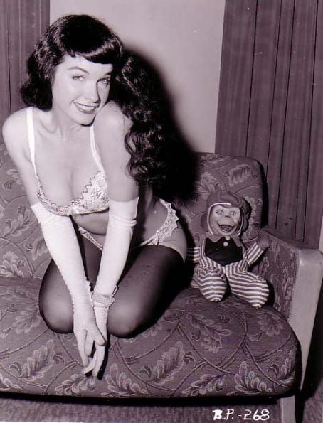 Bettie Page - adorable smile