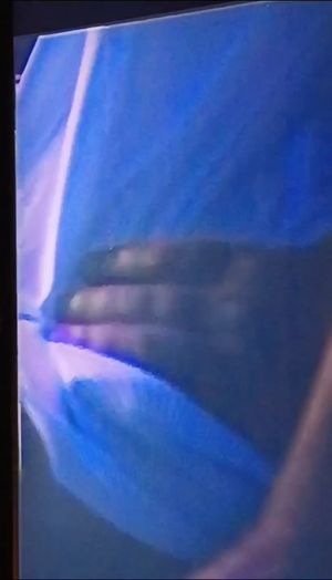 Side pic of girlfriend pounding my cock