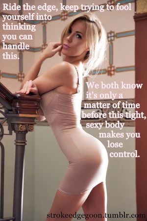 Hottie knows you wank for her