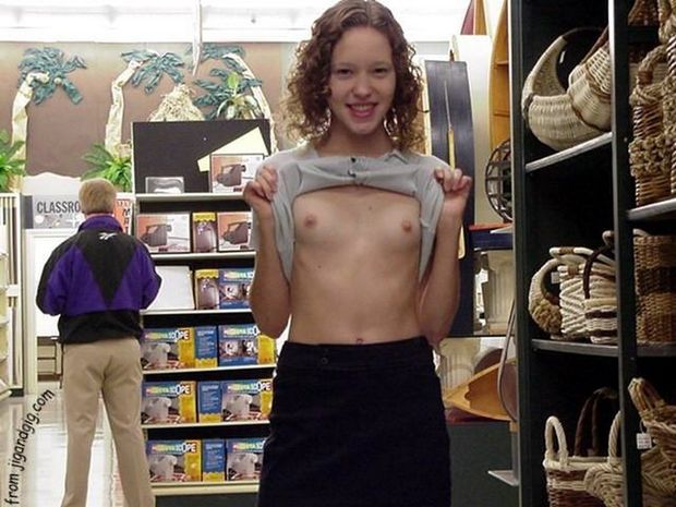 Flashing in store