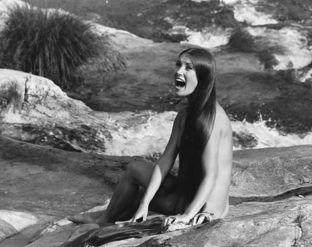 nude at the river