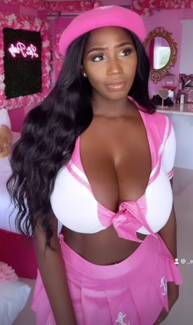 Ellie Mae pink sailor uniform