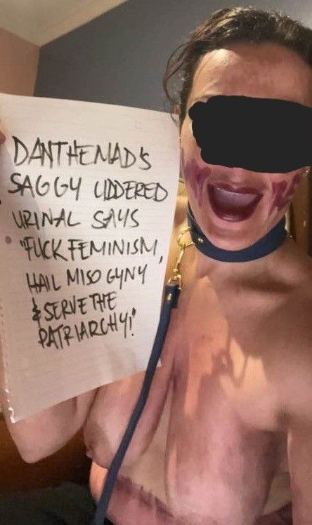 Humiliated slave