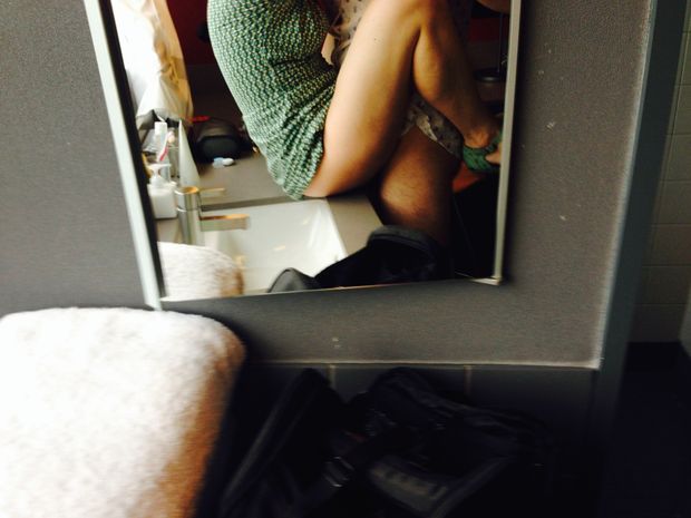 fucking in the bathroom