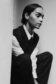 Emilia Clarke Monochrome