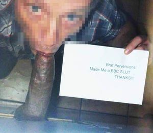 BBC Sissy Slut Gloryhole Training