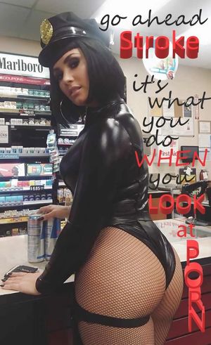 She can read it in your eyes: porn-addicted masturbator