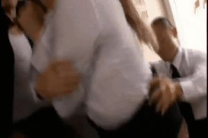 Nice side view of ass