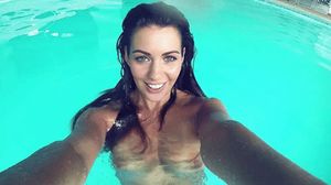 Swimming Pool Selfie