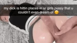 she’s not gonna want your little dick after that…