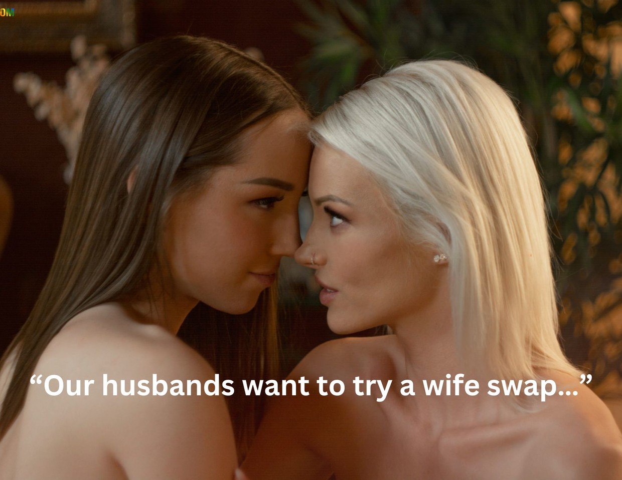 Our husbands want to try a wife swap...