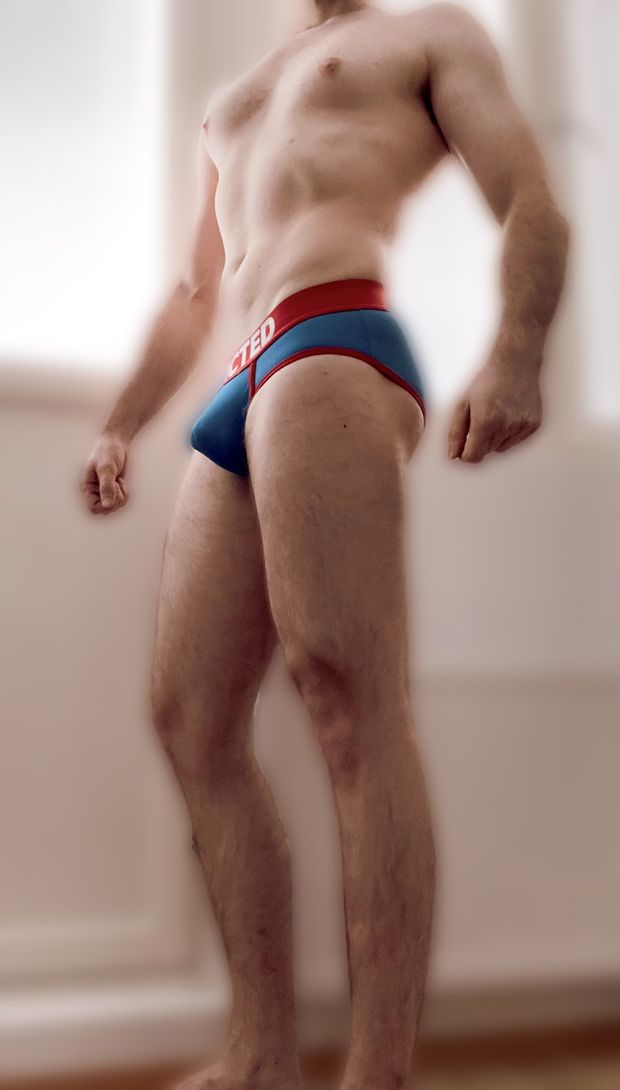 My package in tight undies