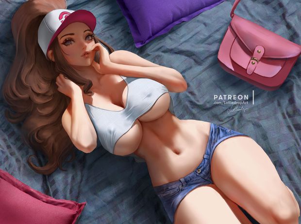 Hilda sexy babe from Pokemon