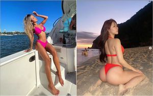 Tall Smoking Hot Asian Bikini Babes