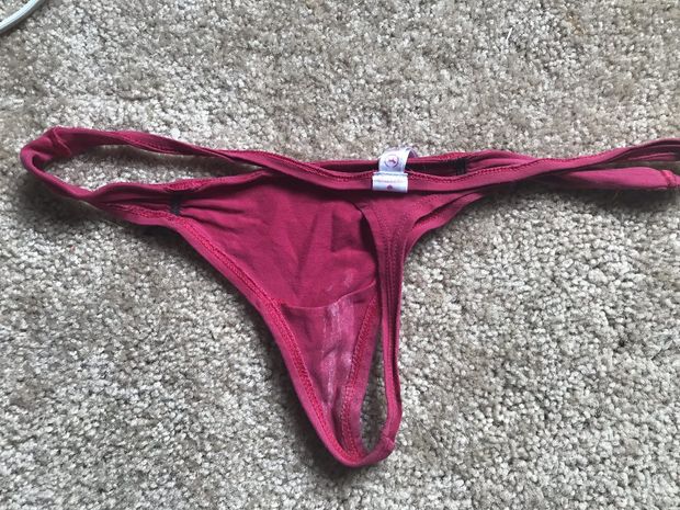 I love when sis leaves her thong behind after the weekend