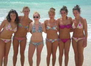 Six on the beach. Which would get time in the public with you?