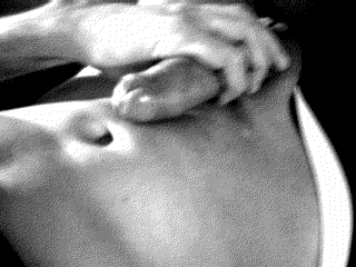 wet precum strands