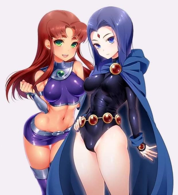Raven & Starfire