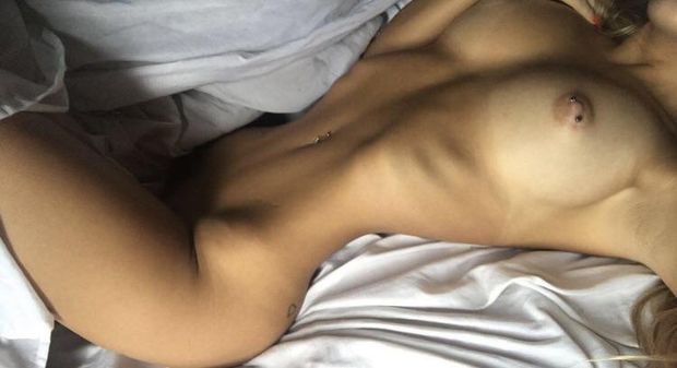Amazing Body with Pierced nipples