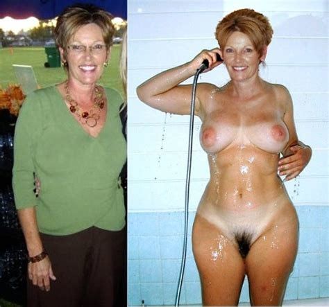 Hot mom's steamy shower