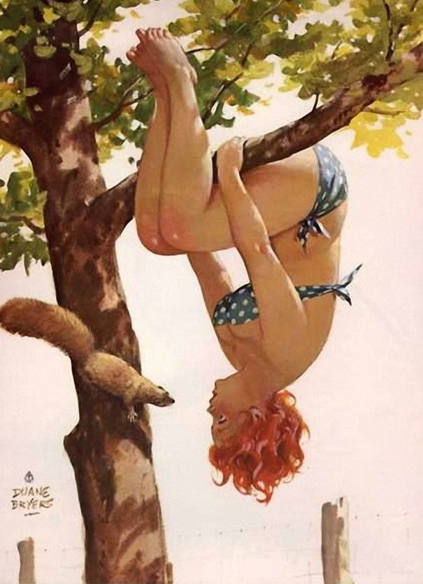 Chubby pin up Hilda