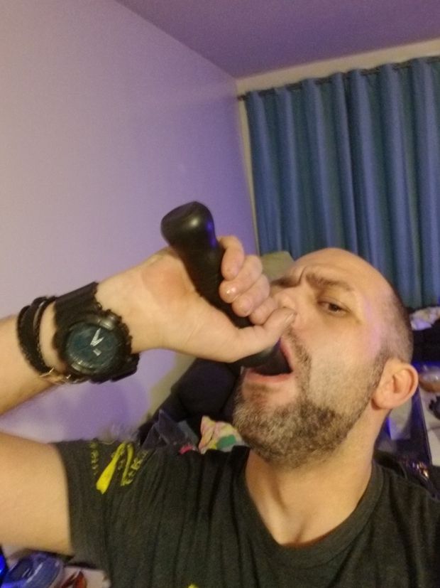 Just cuz I like pussy doesn't mean I won't throat your huge cock and eat all your mouth babies