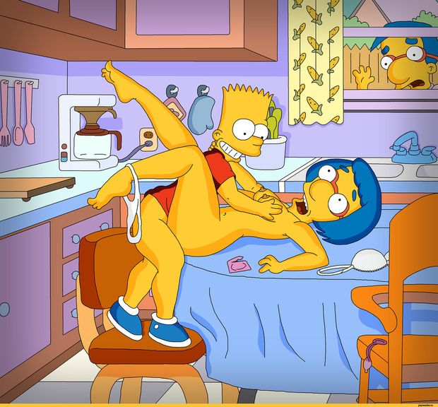 Bart fucks Luanne on the table