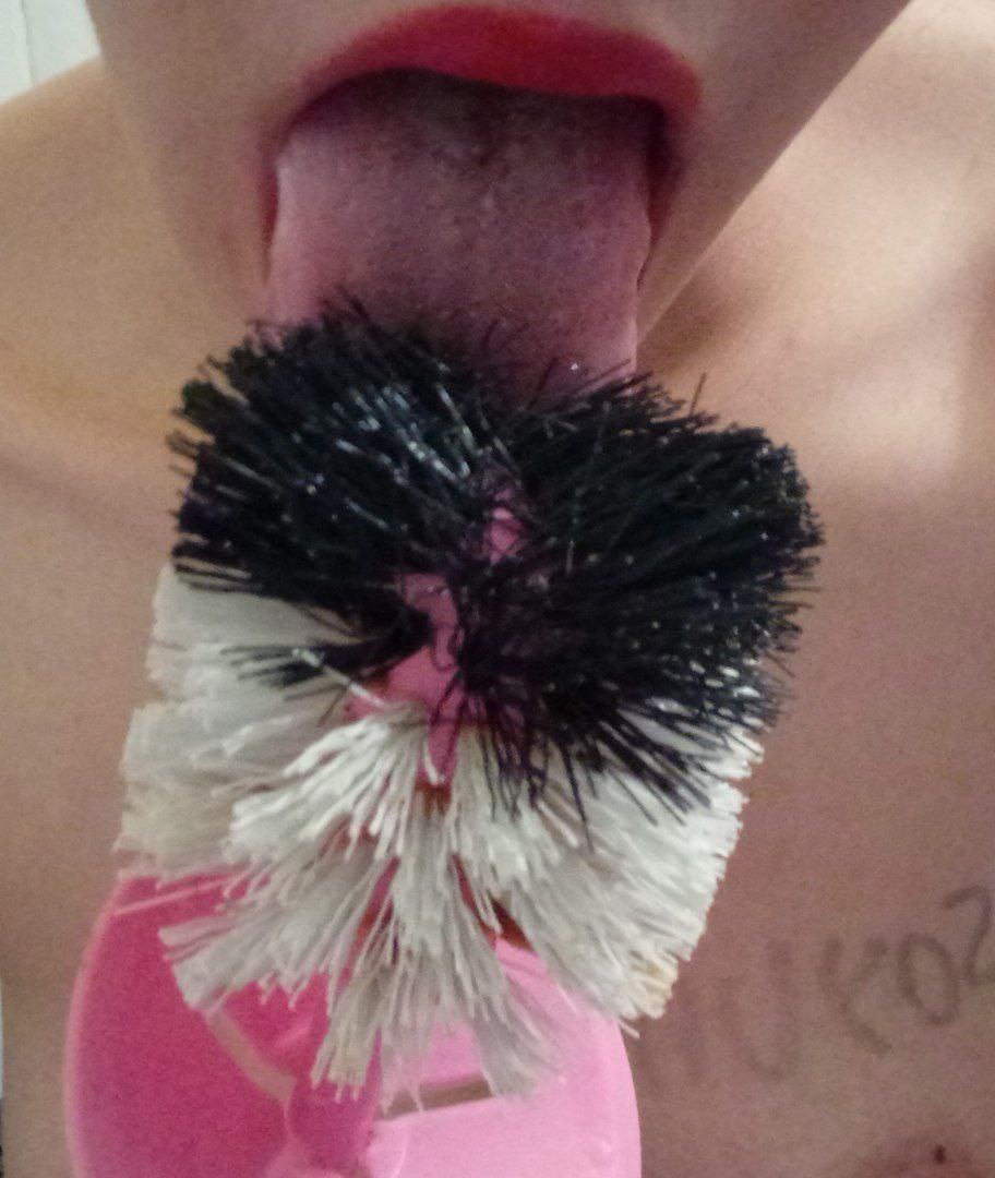 Humiliated slave