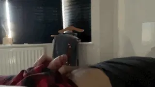 Morning wood coming through!
