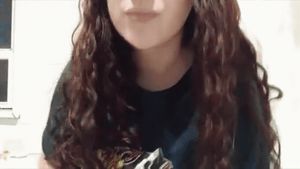 Unknown busty brunette