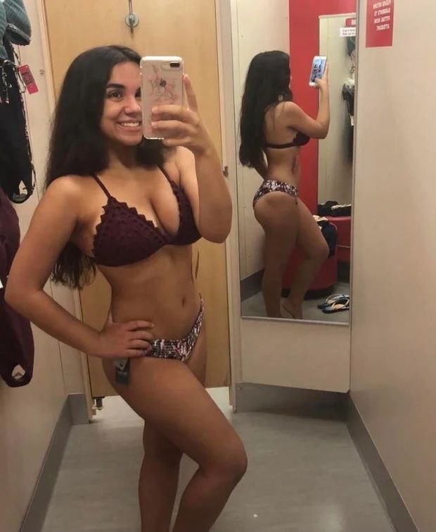 Girlfriend selfie