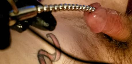 Cock e-sounding with a long rod