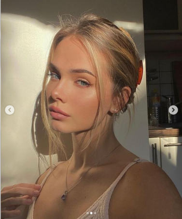 Sexy blonde woman