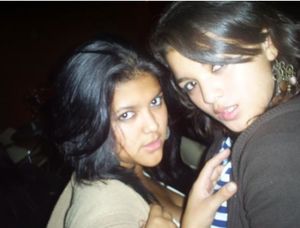 Mariela Garcia & Jessica Aguilar giving their best "fuck me" eyes, being all seductive