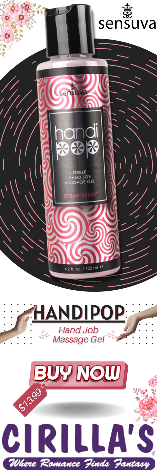 HandiPop Hand Job Massage Gel