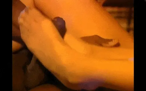 Milly footjob black cock