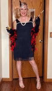 Hur cock flaps under the dress.