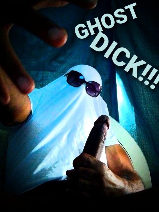 Ghost costume with a BBC