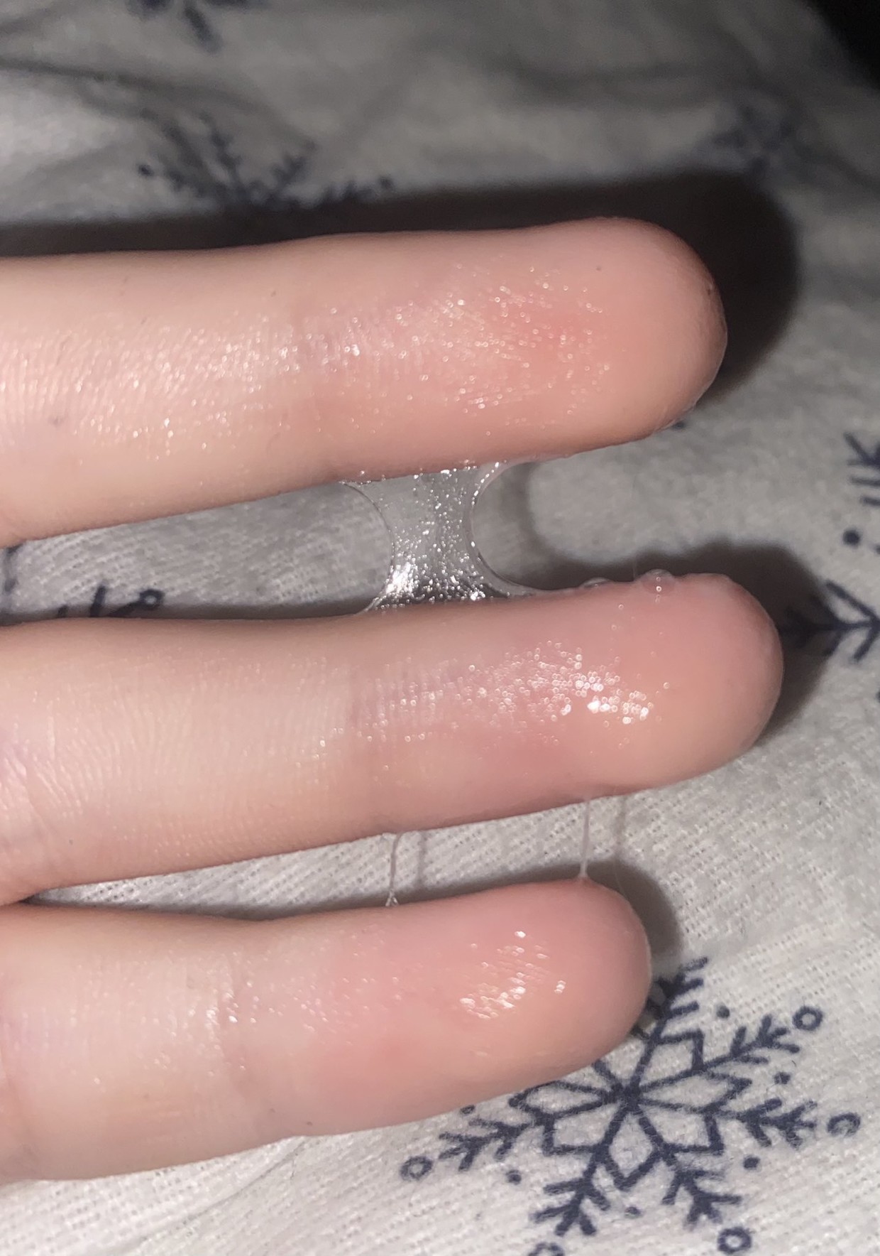 Woke up super wet